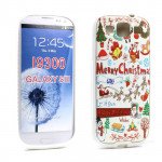Wholesale Galaxy S3 Christmas Design Gummy Case